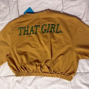 That Girl  Crop Top